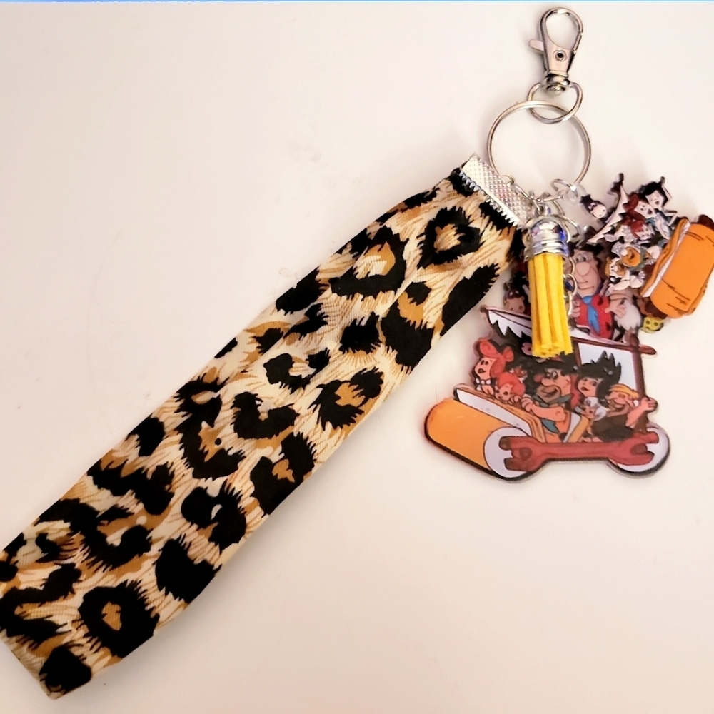 Handmade Lightweight Flintstones Keychain - Picture 8 of 8